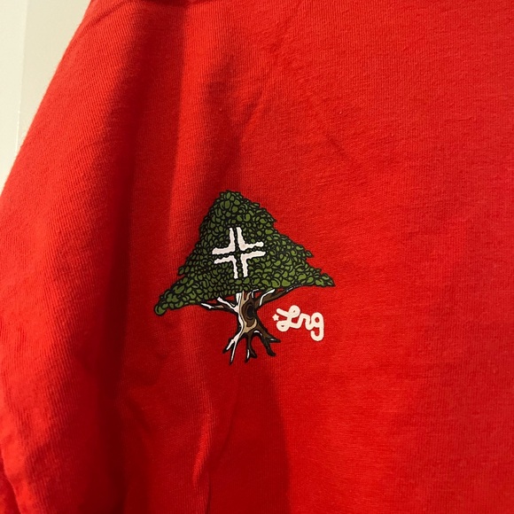 LRG Crewneck Tee - RARE Size XXL trees leaves branches - Picture 7 of 7